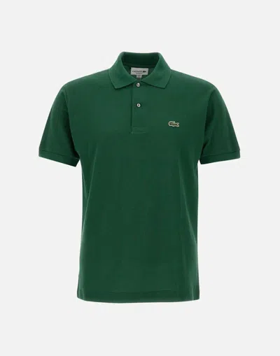 Shop Lacoste T-shirts And Polos In Green