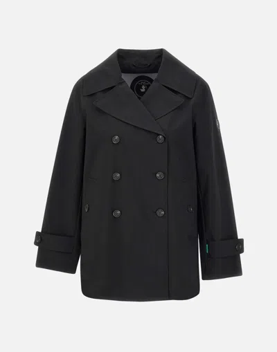 Shop Save The Duck Coats In Black