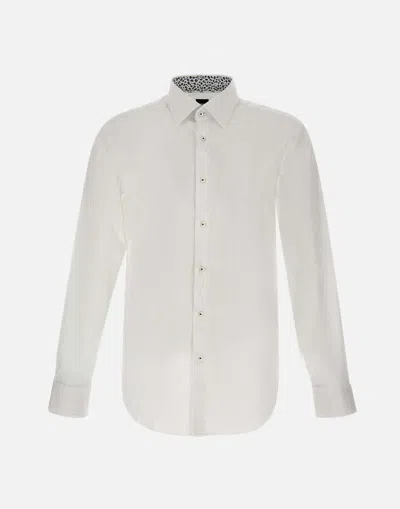 Shop Hugo Boss Boss Shirts In White