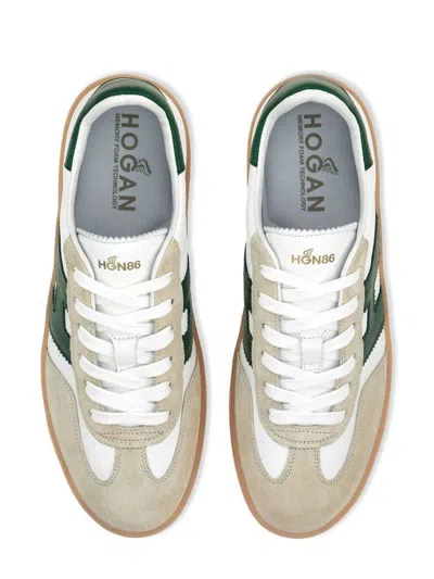 Shop Hogan Sneakers In Green