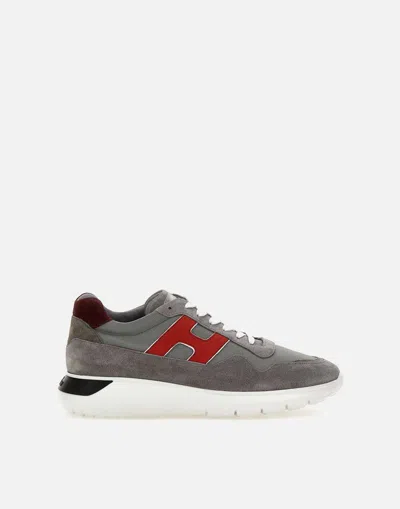 Shop Hogan Sneakers In Grey