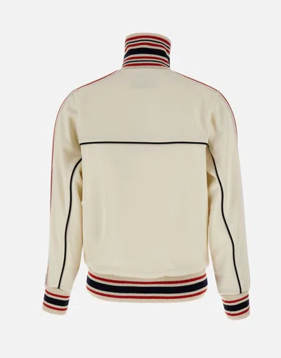 Shop Golden Goose Sweaters In White-blue