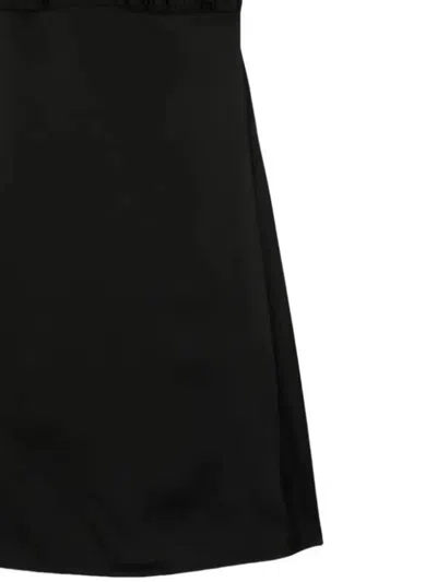 Jil Sander Black Cotton Suit In Black