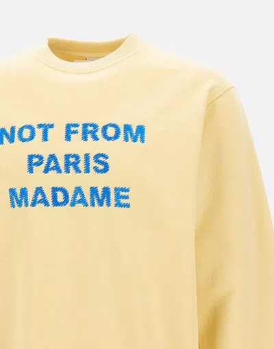 Shop Drôle De Monsieur Sweaters In Yellow