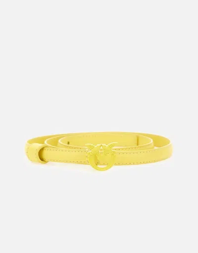 Shop Pinko Belts In Yellow