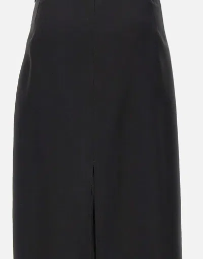 Shop Fabiana Filippi Skirts In Black