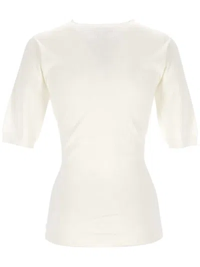 Shop Fabiana Filippi T-shirts And Polos In White