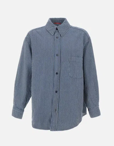 Shop Autry Shirts In Blue