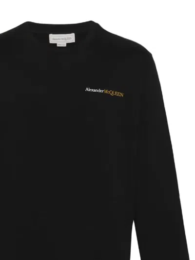 Shop Alexander Mcqueen Sweaters In Black