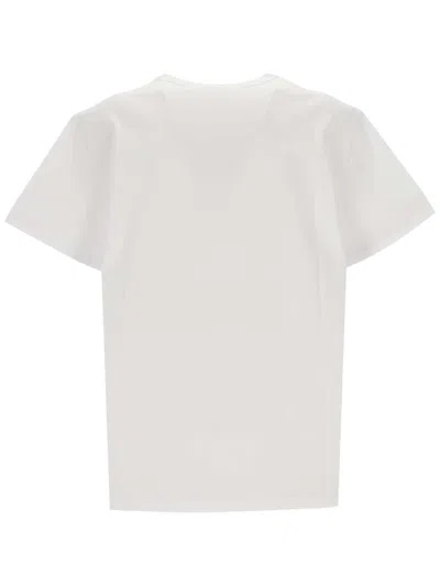 Shop Alexander Mcqueen T-shirts And Polos In White / Black