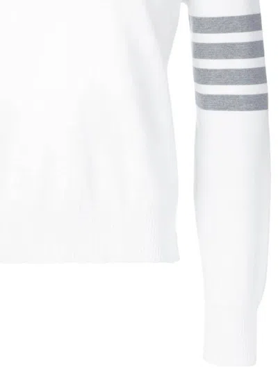 Shop Thom Browne Sweaters In White