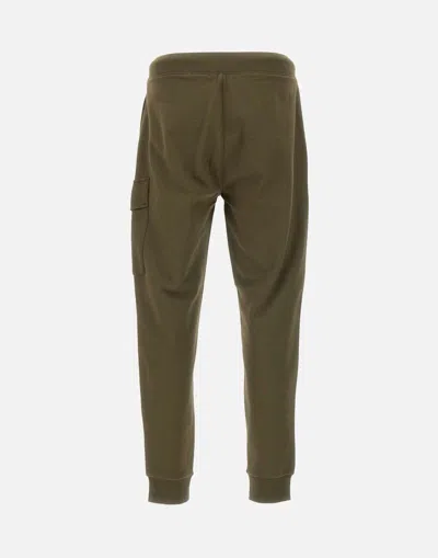 Shop C.p. Company Trousers In Green