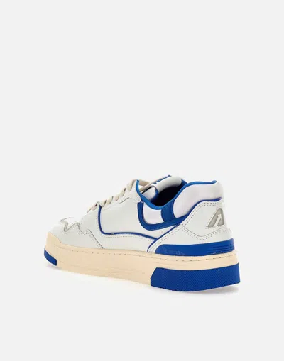 Shop Autry Sneakers In White-blue