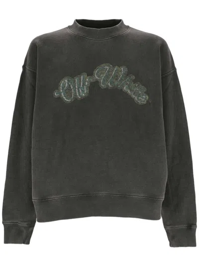 Shop Off-white Sweaters In Black Coll