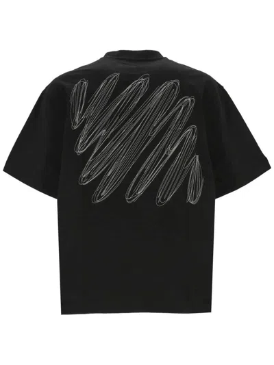 Shop Off-white T-shirts And Polos In Black
