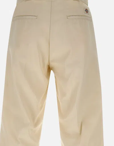 Shop Dickies Trousers In White