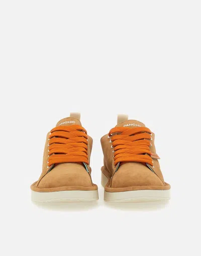 Shop Pànchic Panchic Sneakers In Beige/orange