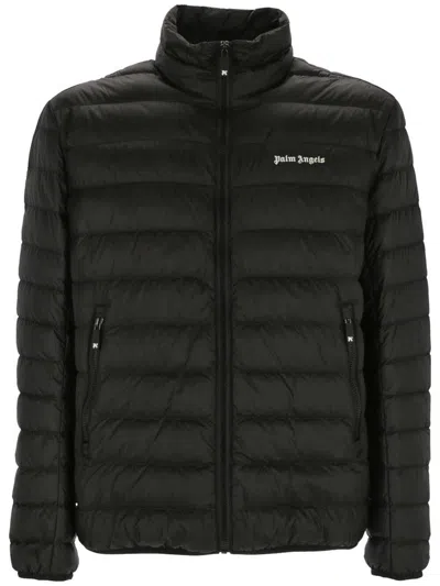 Shop Palm Angels Jackets In Black Off