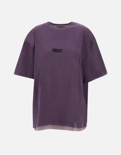 Shop Rotate Birger Christensen Rotate T-shirts And Polos In Purple