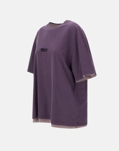 Shop Rotate Birger Christensen Rotate T-shirts And Polos In Purple