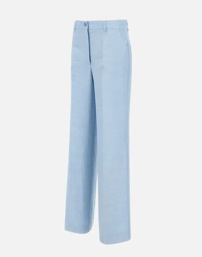 Shop P.a.r.o.s.h . Trousers In Blue