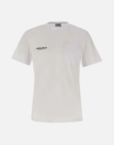 Shop Woolrich T-shirts And Polos In White