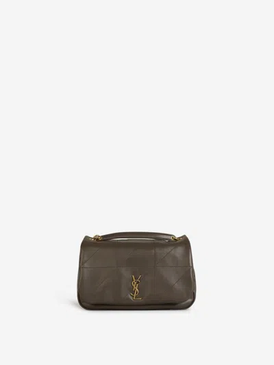 Shop Saint Laurent Jamie 4.3 Shoulder Bag In Military Green