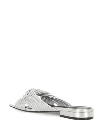 Shop Sergio Rossi Heels In Silver