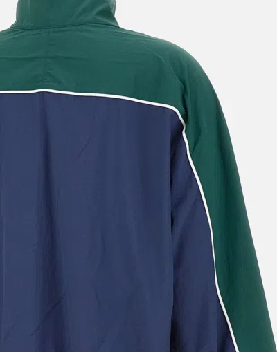 Shop New Balance Jackets In Blue/green