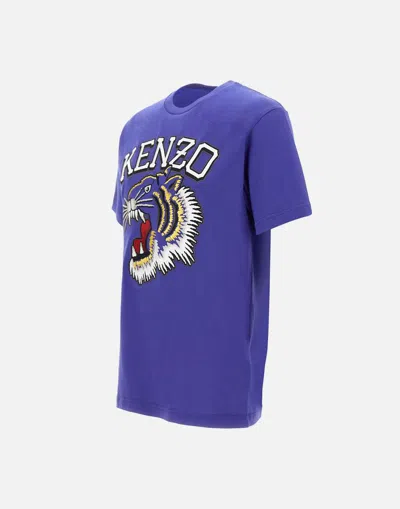 Shop Kenzo T-shirts And Polos In Blue