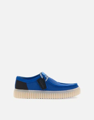 Shop Clarks Sneakers In Blue