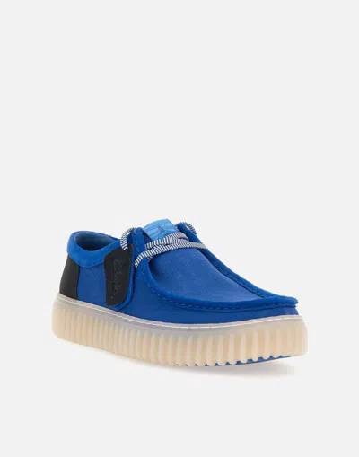 Shop Clarks Sneakers In Blue