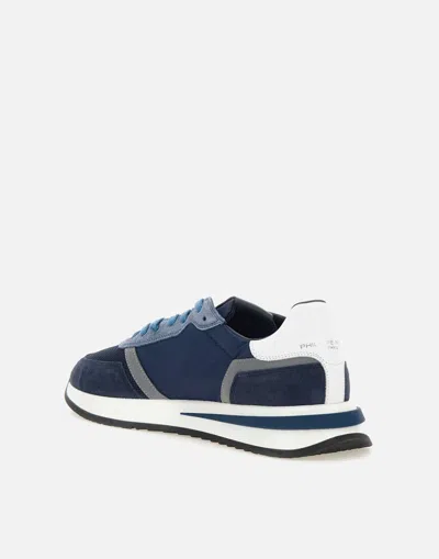 Shop Philippe Model Sneakers In Blue