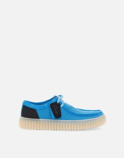 Shop Clarks Sneakers In Blue