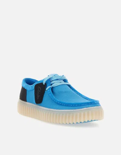 Shop Clarks Sneakers In Blue