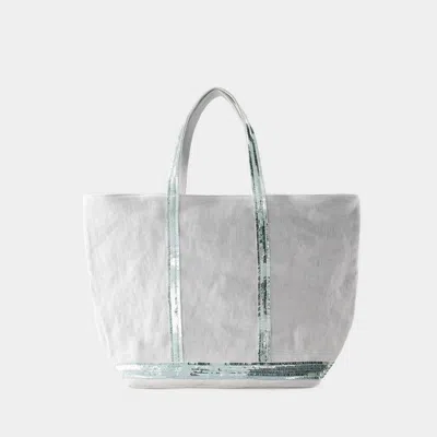 Shop Vanessa Bruno Shoulder Bags In Grey