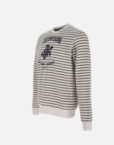 Shop Vilebrequin Sweaters In White-grey