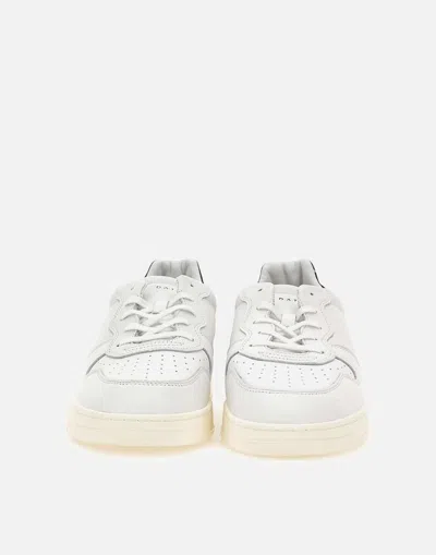 Date D. A.t. E. Man Sneakers White Size 7 Soft Leather In White