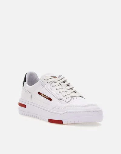 Shop Polo Ralph Lauren Sneakers In White
