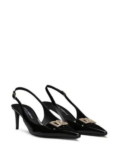 Shop Dolce & Gabbana Flat Shoes In Black