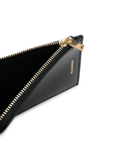 Shop Jil Sander Wallets In Black