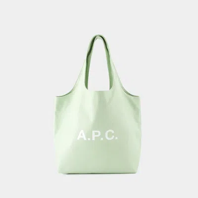 Shop Apc A.p.c. Totes In Green