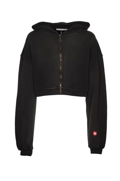 Shop Alexander Wang Sweaters In Washed Jet