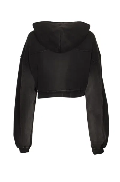 Shop Alexander Wang Sweaters In Washed Jet