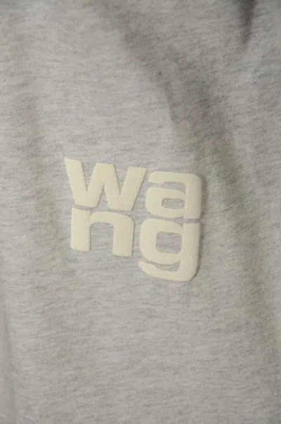 Shop Alexander Wang T-shirts And Polos In Light Heather Grey