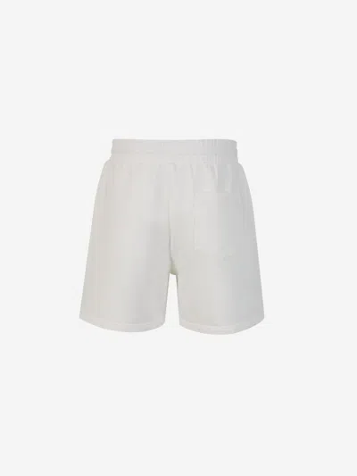 Shop Casablanca Casa Way Bermuda Shorts In White