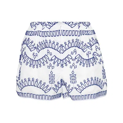 Shop Charo Ruiz Skirts In White/blue