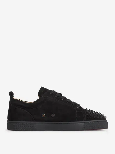 Shop Christian Louboutin Louis Junior Sneakers In Black