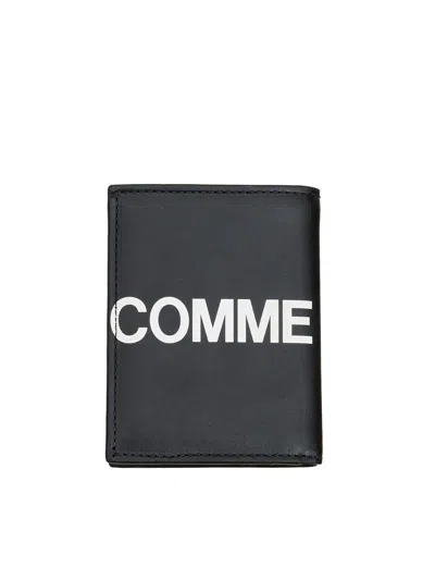 Shop Comme Des Garçons Small Leather Goods In Black