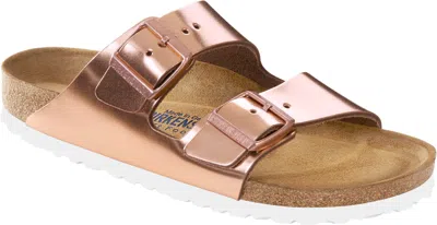 Shop Birkenstock Sandals In Copper